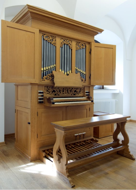 Orgel nach norddeutsch-barockem Vorbild, Reil, Heerde (NL), 1990